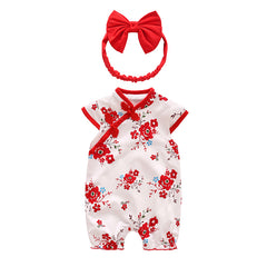 Cute Baby Pure Cotton Summer BabySuit